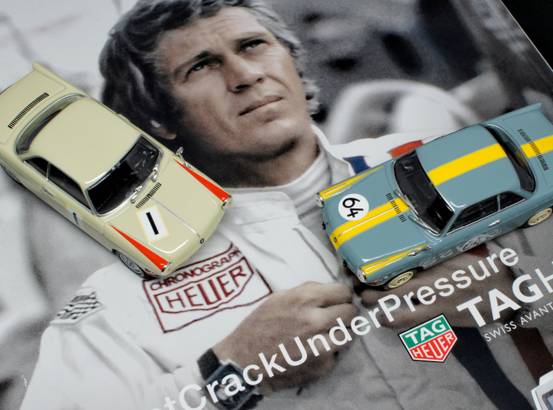 Rear engined BMWs. In race trim. King of Cool approved.